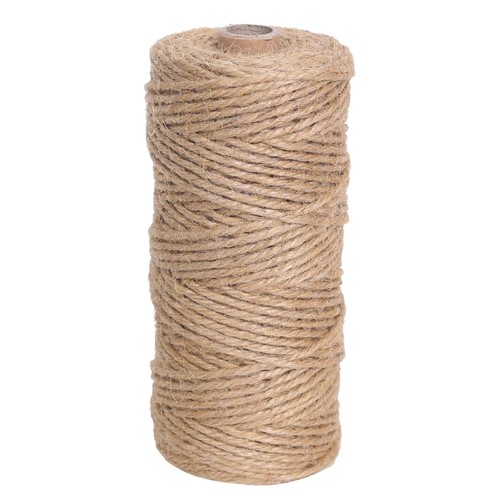 Natural jute twine 328ft - jute,
